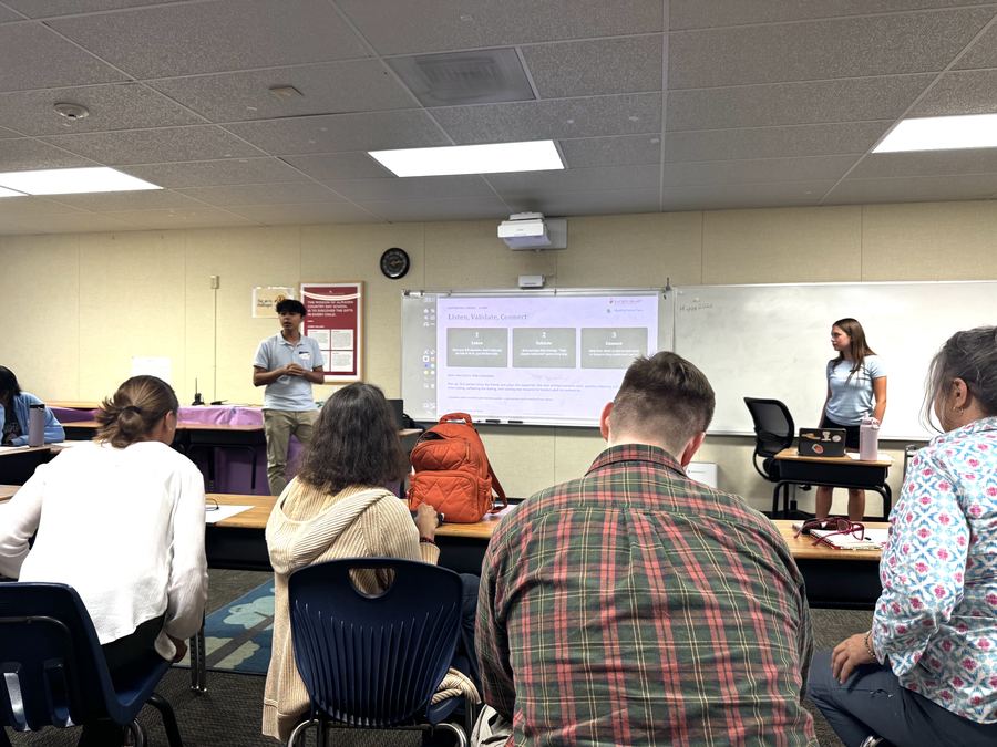 Youth mental health workshop at Lead Beyond, Almaden Country Day School